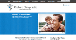 Desktop Screenshot of prichardchiropractic.com